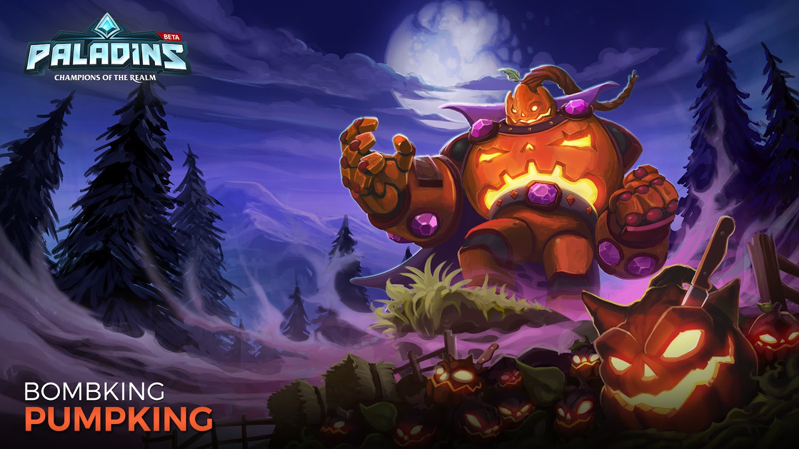 [PALADINS] Notas de Atualização - OB60 - PatchPreview-OB60-BomKing-Pumpking-1920x1080-JT