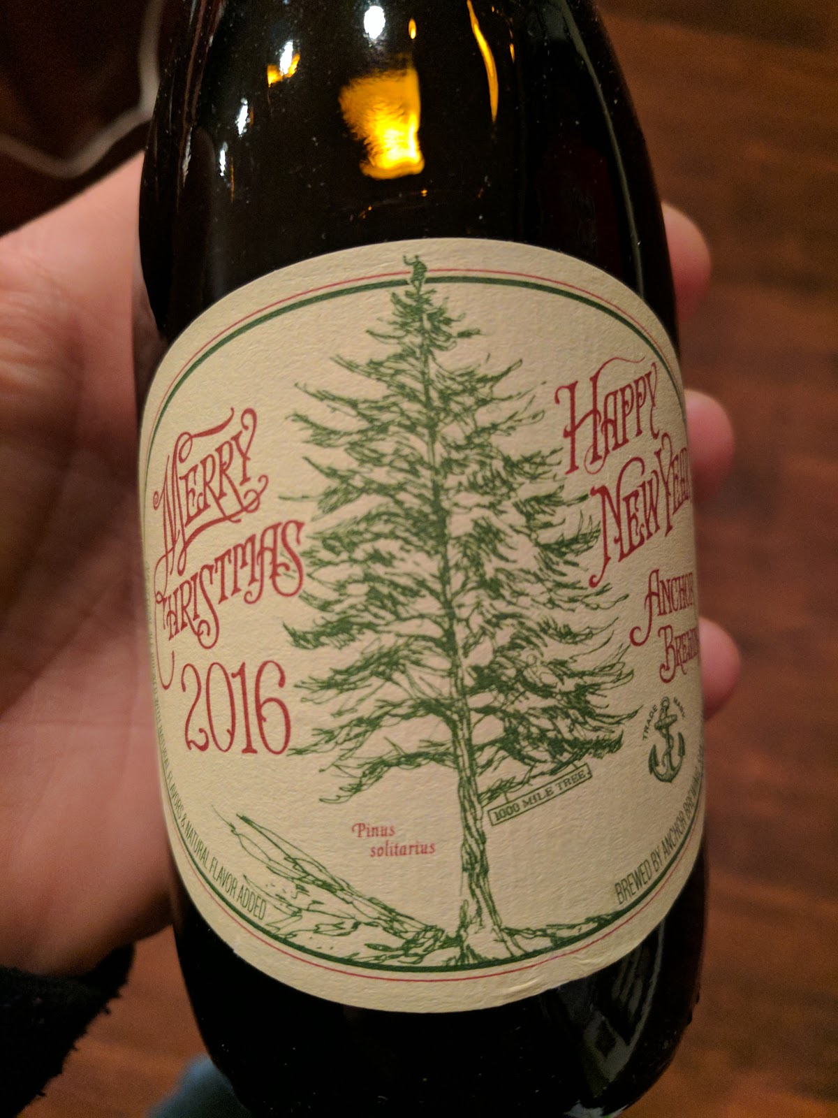 Seasonal Treat Anchor Steam's 42nd Annual Christmas Ale