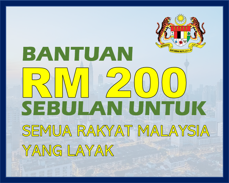 Malaysia bantuan semua rm200 untuk rakyat Contoh Surat
