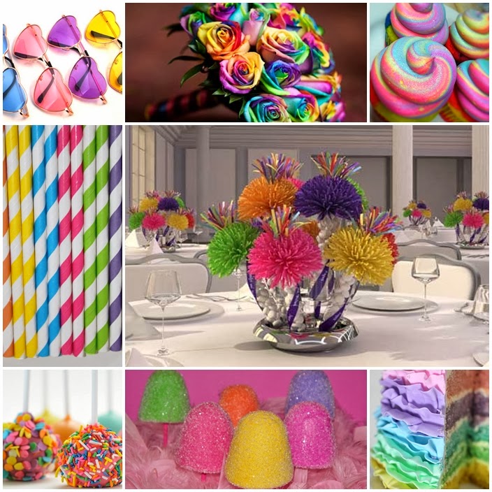 Colorful Candyland Quinceanera Sweet Fifteen Theme Quince Candles