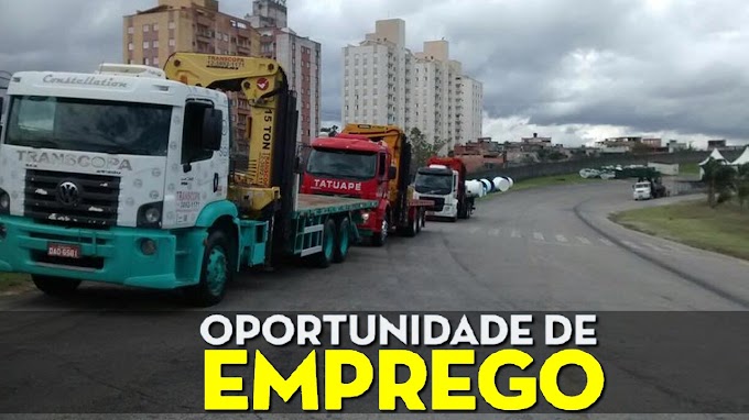 Transportadora Transcopa abre vagas para motorista carreteiro