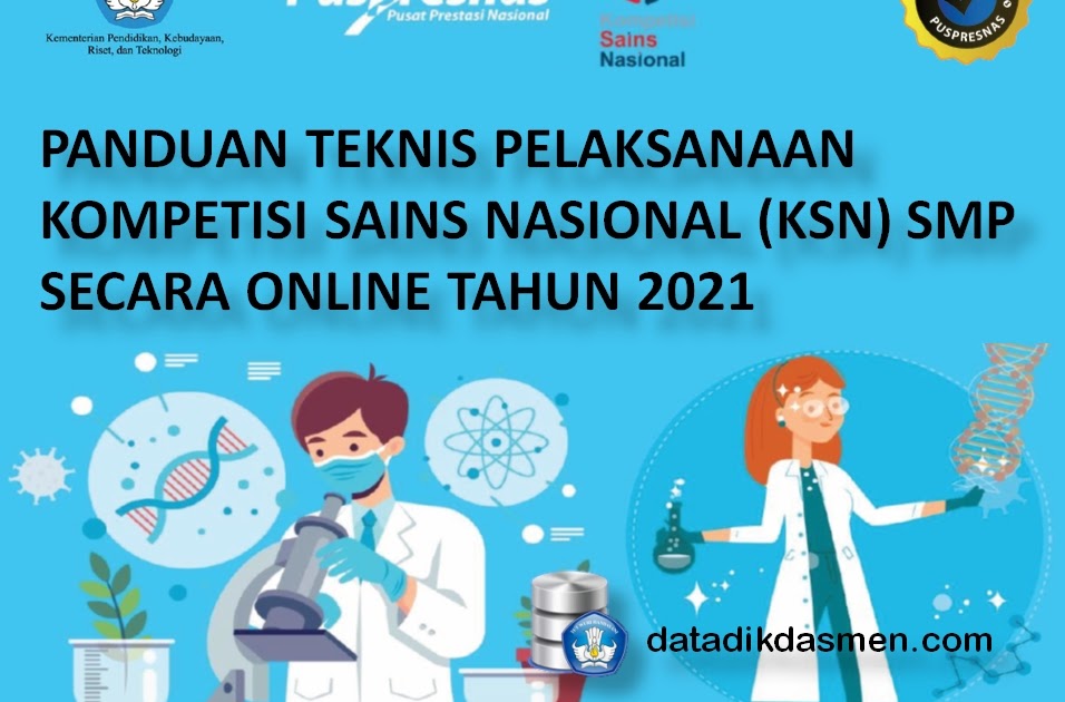Panduan Teknis Pelaksanaan Kompetensi Sains Nasional Ksn Jenjang Smp Tahun 2021 Datadikdasmen Com