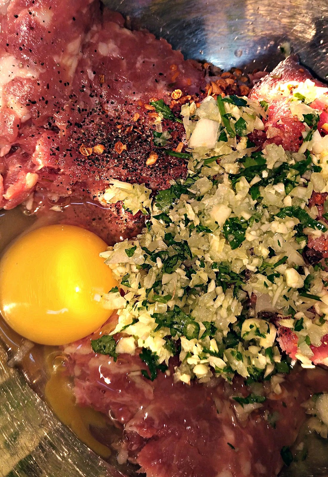 Mom's Homemade Turkey Burger Meatballs Christina Chandra