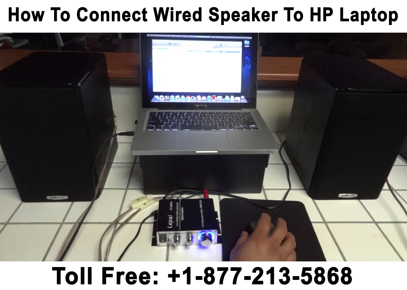 How To Connect Wired Speaker To HP Laptop?