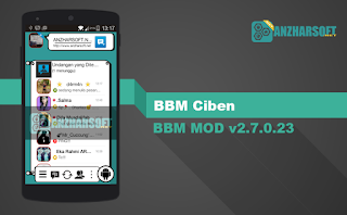 BBM Ciben - BBM Mod untuk Android dengan Tampilan Unik