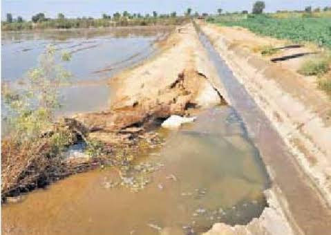Tharad MLA wrote a letter on corruption has damaged Narmada canal system