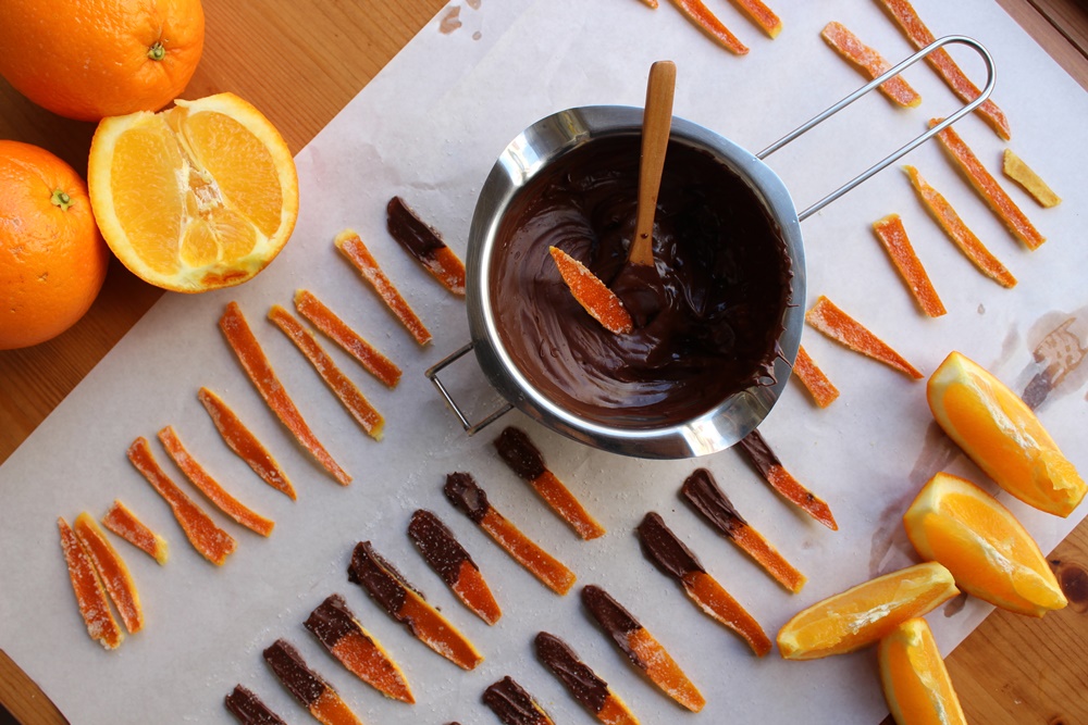 Portakal Kabuğu Şekerlemesi ÇİNİLİ MUTFAK