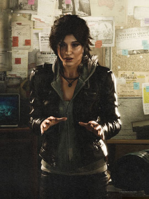 Figurino Tomb Raider game , Lara croft