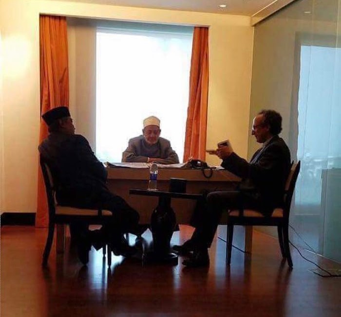 Bertemu Grand Syekh Al-Azhar, Ketum PBNU Titip Mahasiswa Indonesia