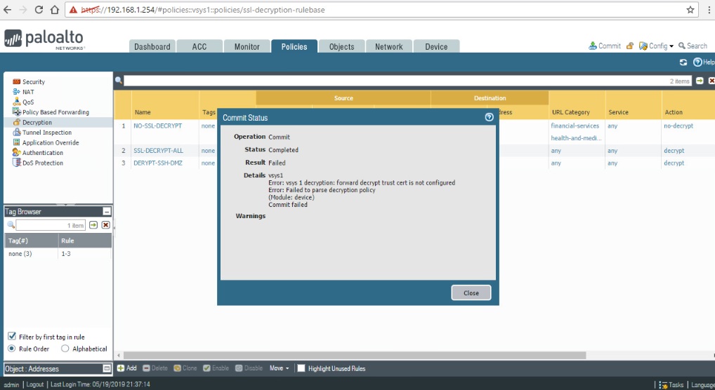 creating an ssh proxy decryption policy creating an ssh proxy decryption policy