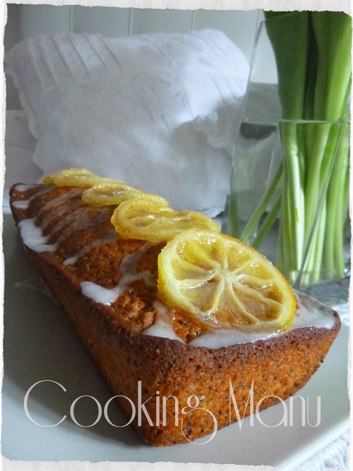 torta al limone con semi di papavero (lemon cake with poppy seeds)