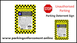 No Parking , Parking Enforcement Signs