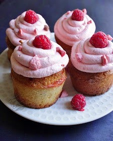 cupcakes pralines roses