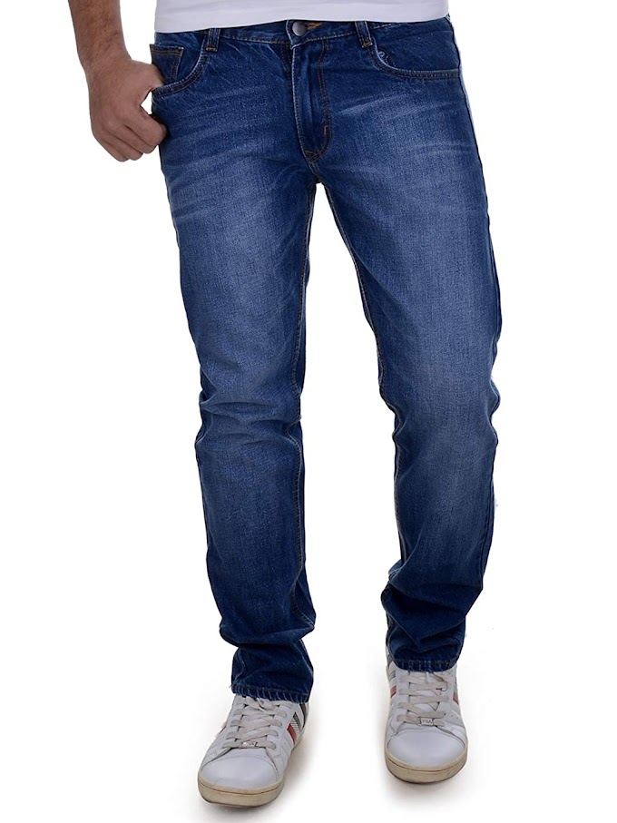Ben Martin Men's Regular Fit Denim Jeans(BM-JNS-.LIGHTGREY)
