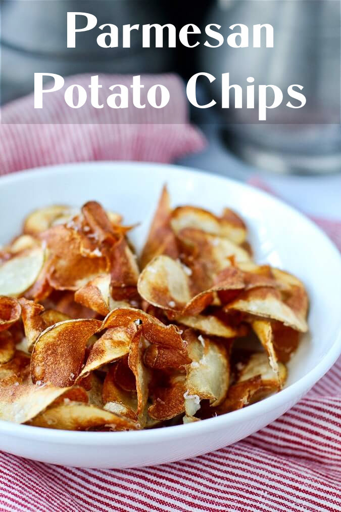 Parmesan potato chips Parmesan potato chips