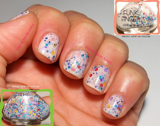  Day 23 Funky Fingers nail polish nail swatch review