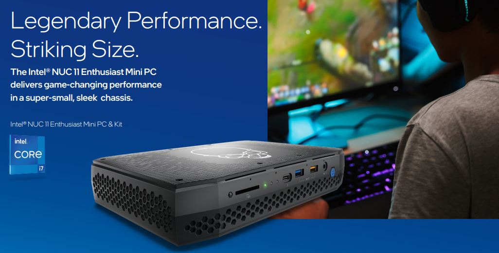 Intel NUC 11 mini PCs