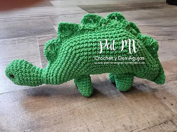 Dinosaurio Crochet Super Fácil | Paso a paso