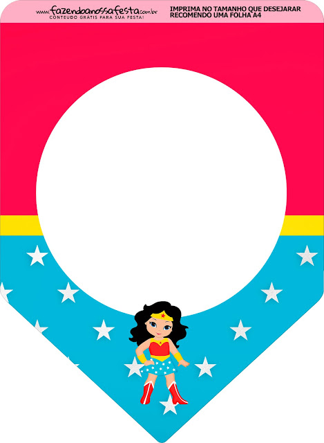 Cumpleaños de la Mujer Maravilla: Imprimibles Gratis para Fiestas. Cumpleaños de la Mujer Maravilla: Imprimibles Gratis para Fiestas.