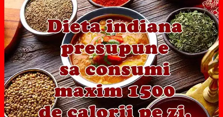 Dieta indiană. Meniu pentru planul de 7 zile
