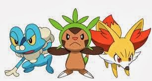 Pokemon Coral xD: Analisis de los Pokemón Iniciales de la Region Kalos ...