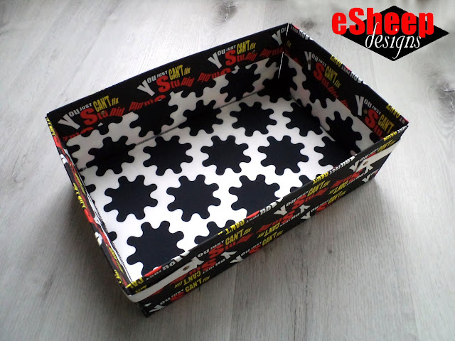 Fabric Storage Crate by eSheep Designs