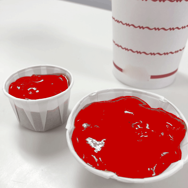 The History of Cool Stuff™ How to use a condiment cup properly.