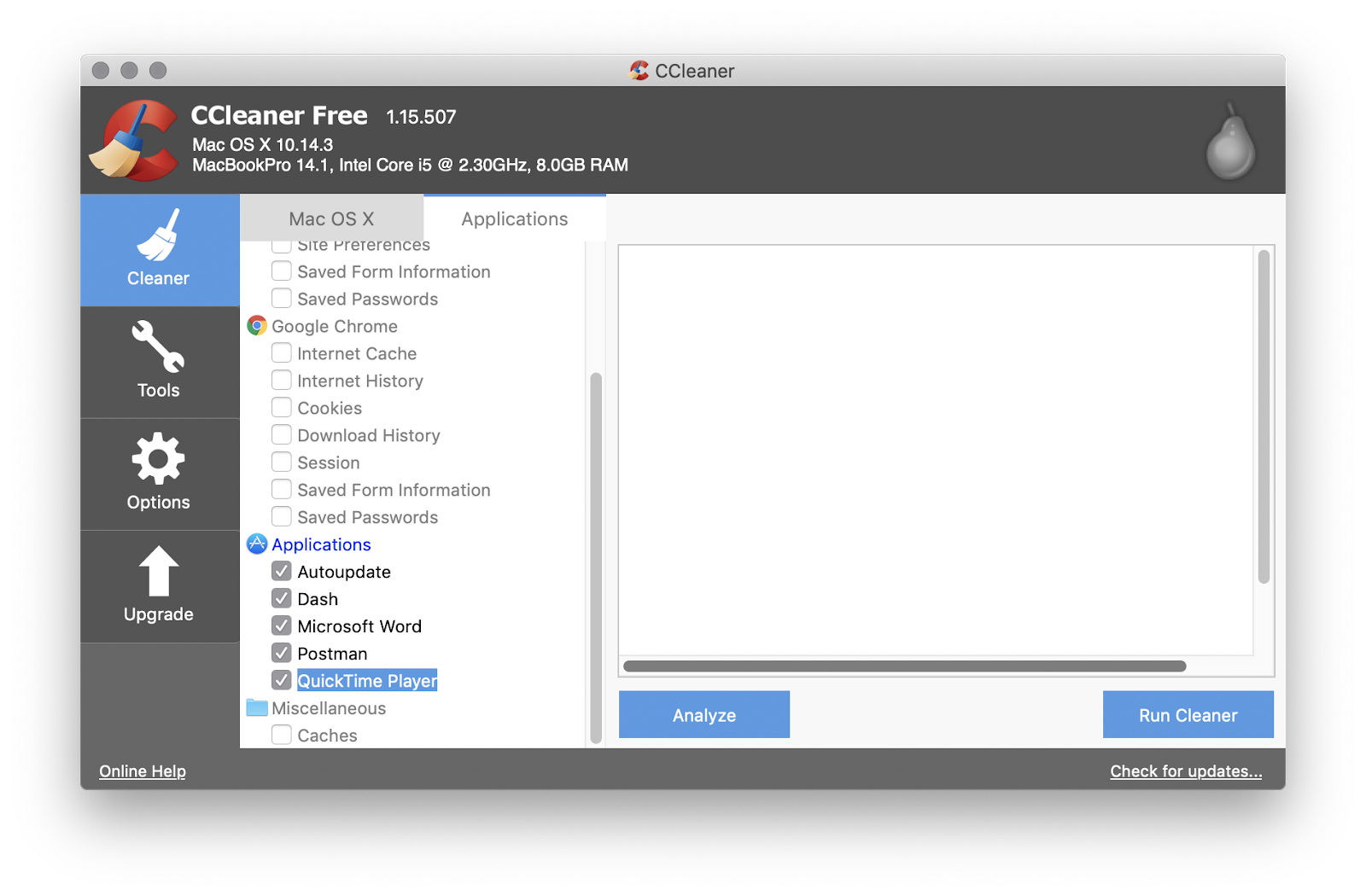How to free up macbook storage