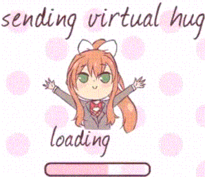 Virtual Hug Gif Anime