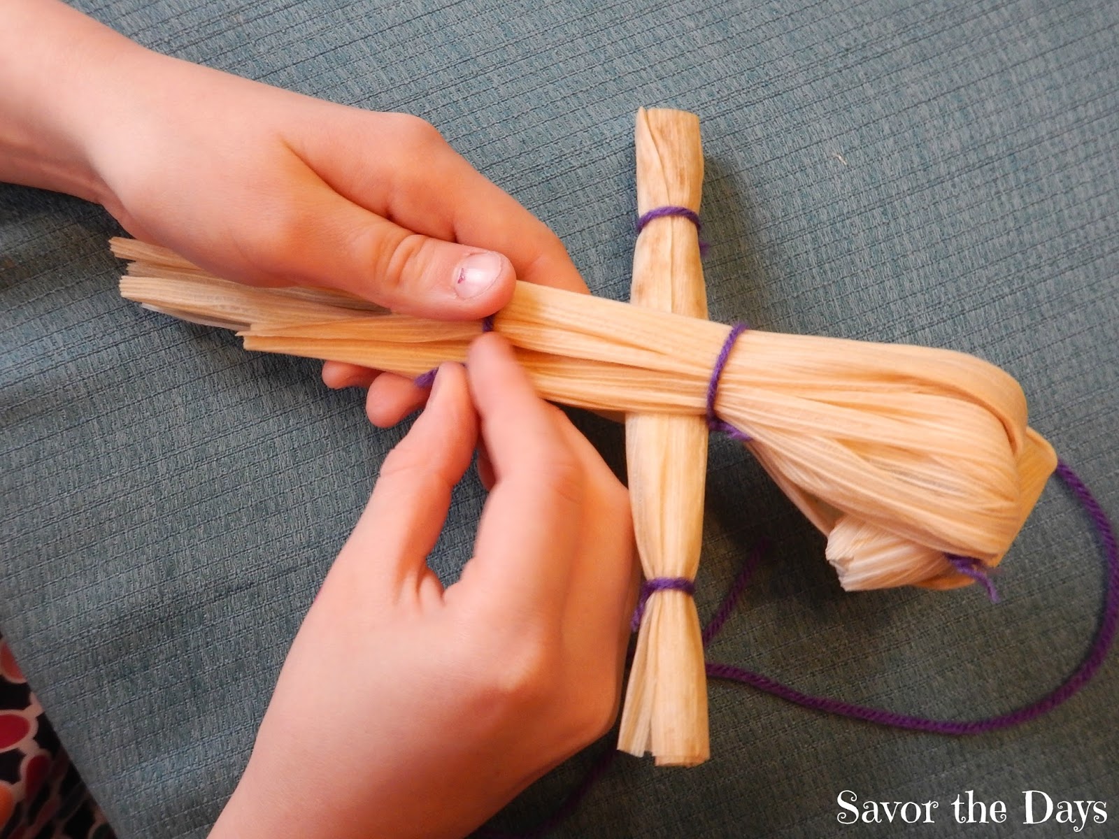 Savor The Days Colonial Craft Corn Husk Dolls