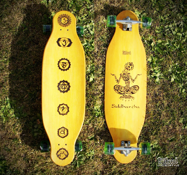Tribal Style Original Models Tribal Longboard Chacras Style