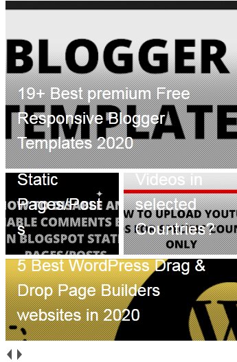 Stylish Recent Posts Widget with Image Thumbnails Stylish Best Auto Scrolling Recent Posts Widget with Image Thumbnails for Blogger