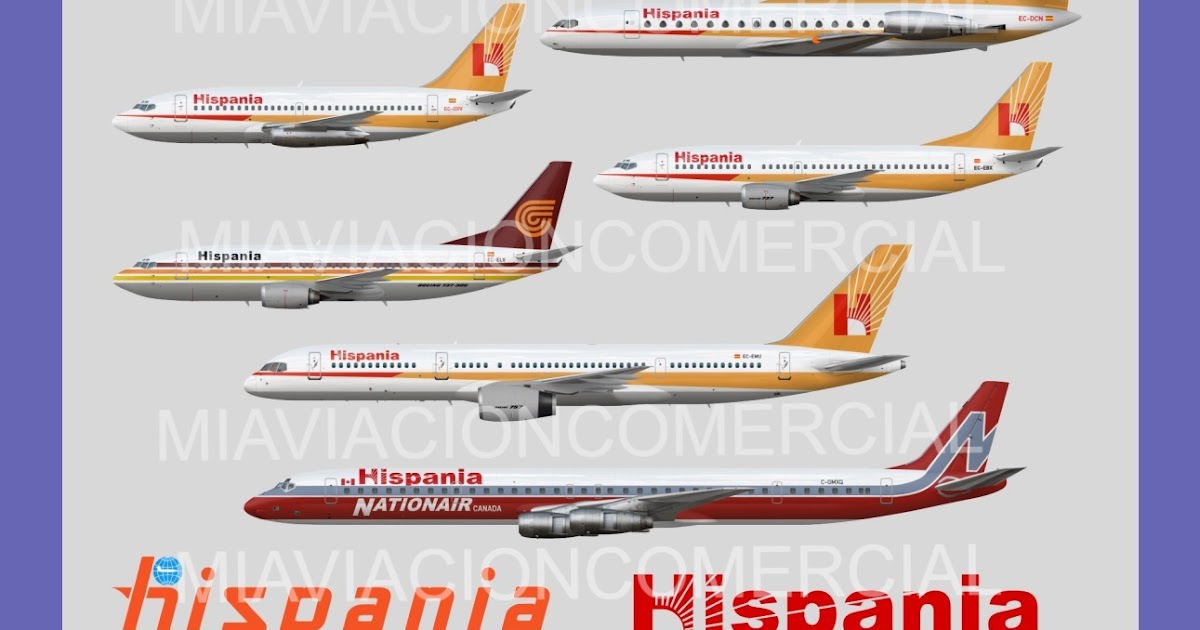 Mi Aviacion Comercial Hispania Lineas Aereas