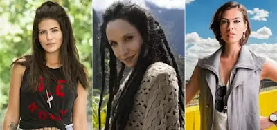Antonia Morais, Maria Maya e Isabel Wilker Antonia Morais, Maria Maya e Isabel Wilker
