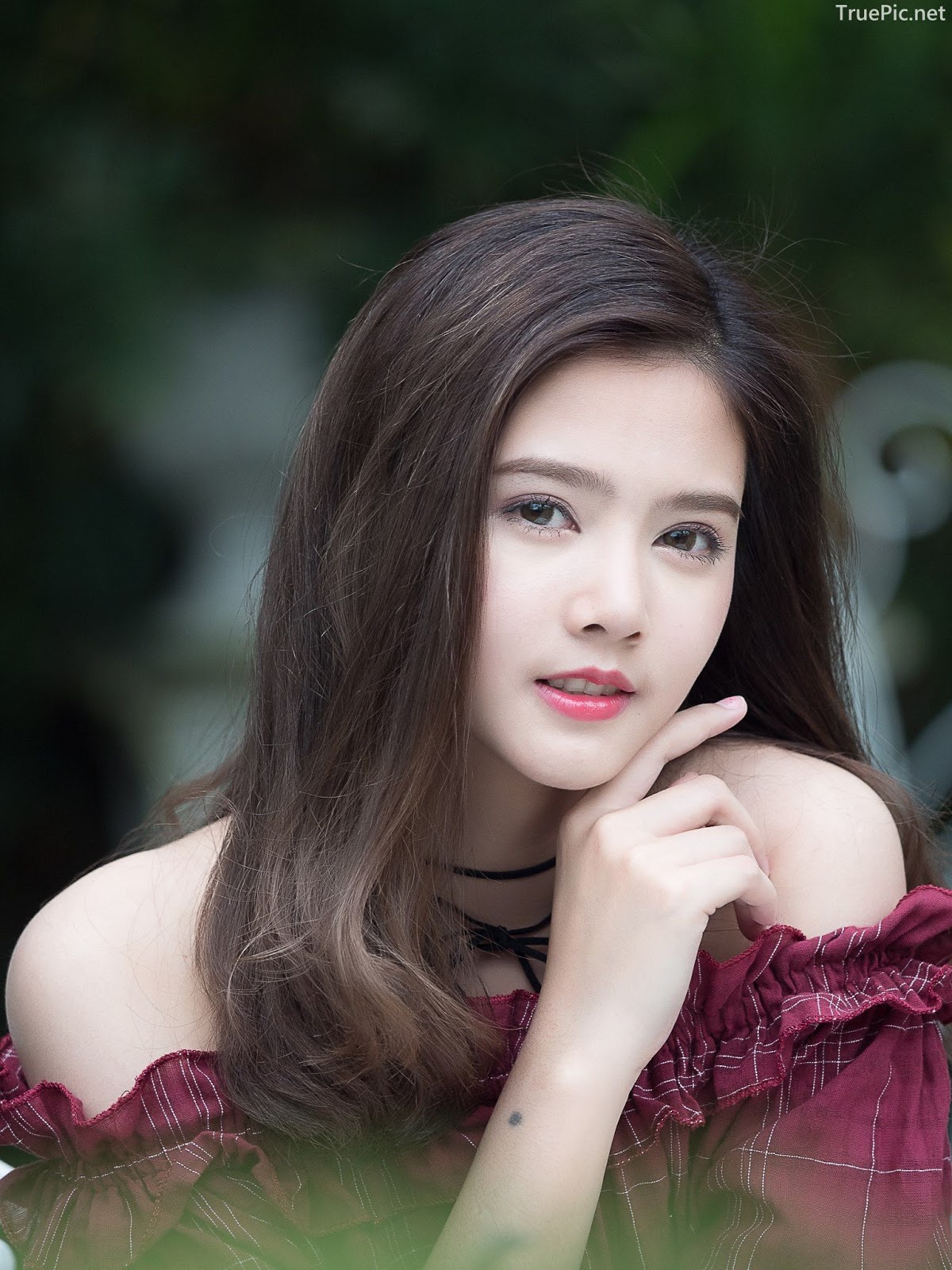 Thailand Pretty Girl Aintoaon Nantawong The Most Beautiful Flower In 