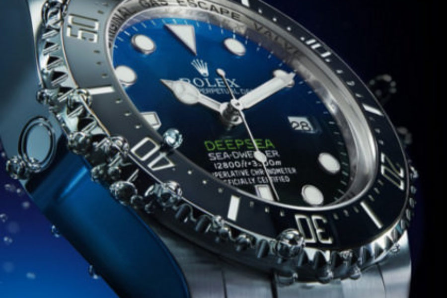 rolex oyster perpetual date deepsea black
