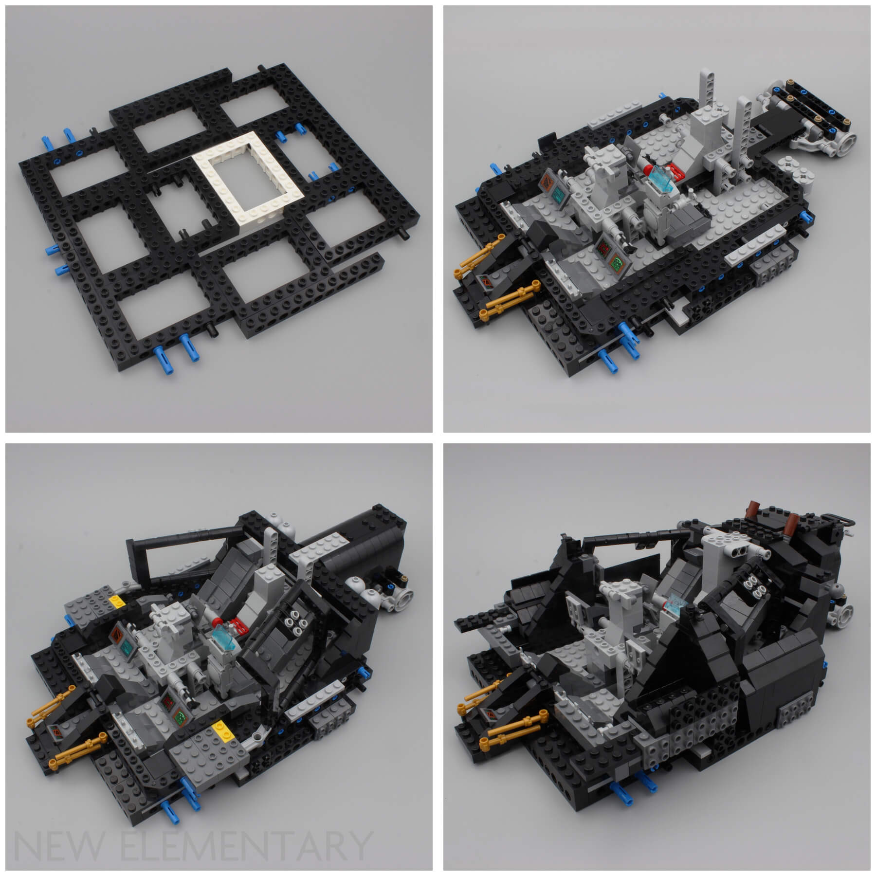 LEGO UCS dc batman batmobile tumbler-76023 Missing Parts