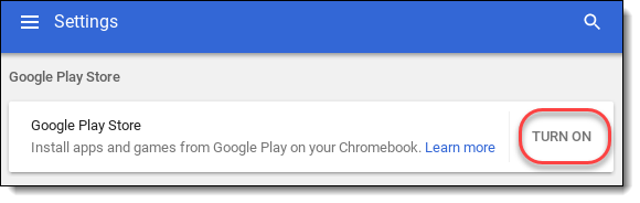 Install and use Android apps on your Chromebook - Google Play Help