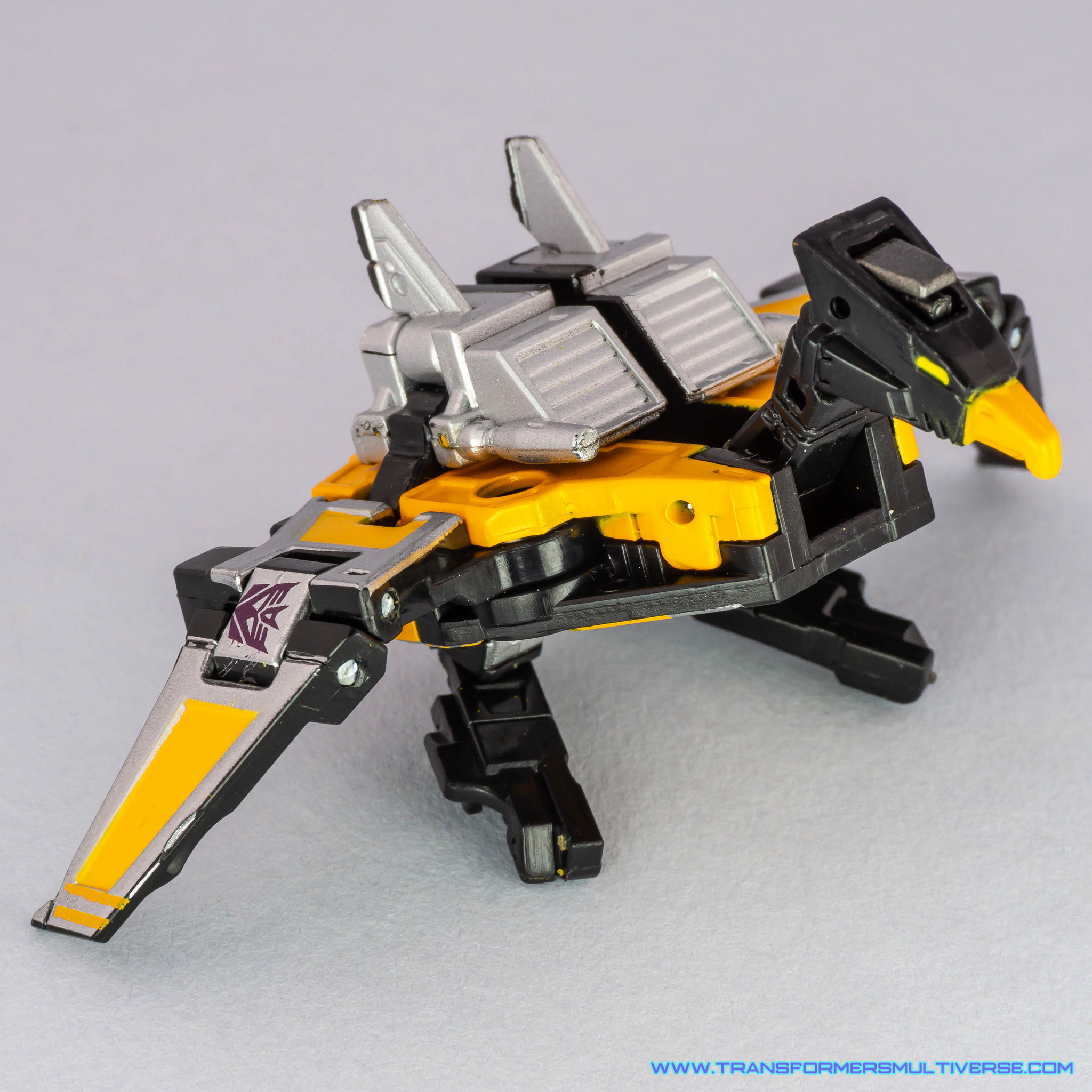Transformers Masterpiece Buzzsaw Condor with camera deployed