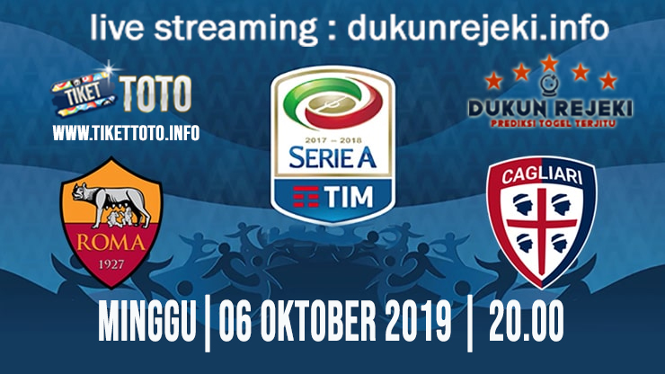 Prediksi Skor Pertandingan AS Roma Vs Cagliari 6 Oktober 2019