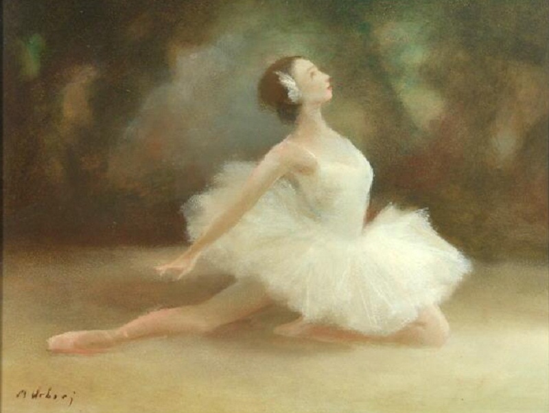 "Ballet Dancers" by Miloslava Vrbova-Stefkova