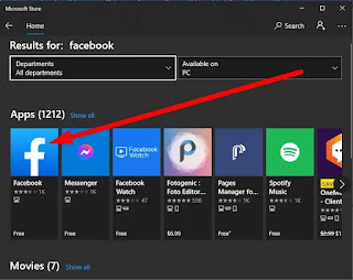 Cara Instal Facebook Di Windows 10