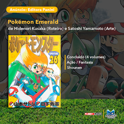 Burn the Witch e Pokémon Emerald pela Panini! – Fala, Animal!