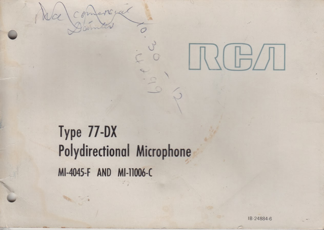 RCA 77DX user manual – Xaudia