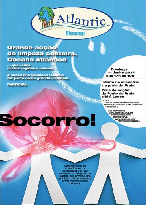 Atlantic Clean Up na Graciosa a 11 de Junho Jornal da Ilha Graciosa