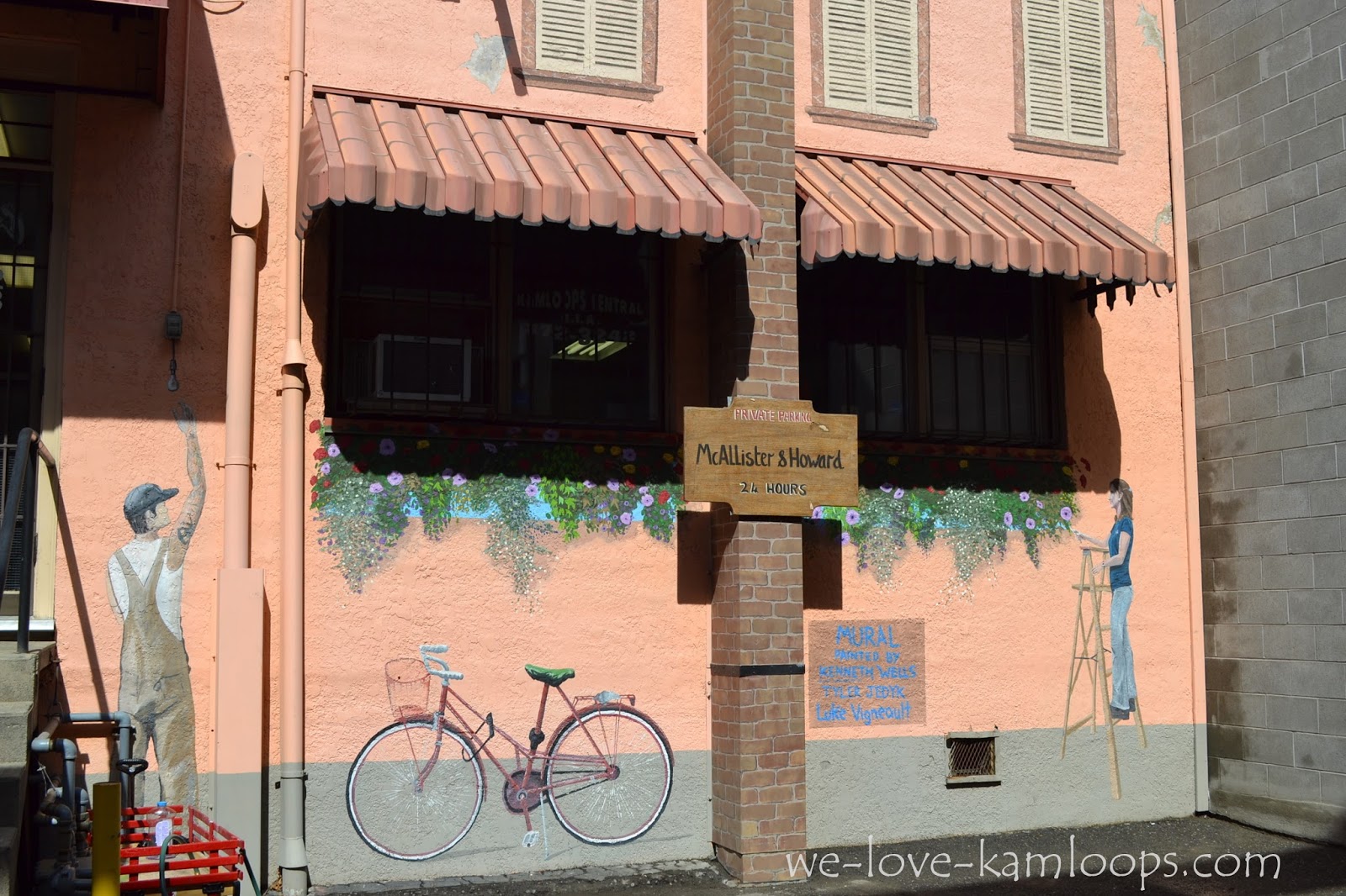 welovekamloops Murals Back Alley Art Gallery Kamloops, BC