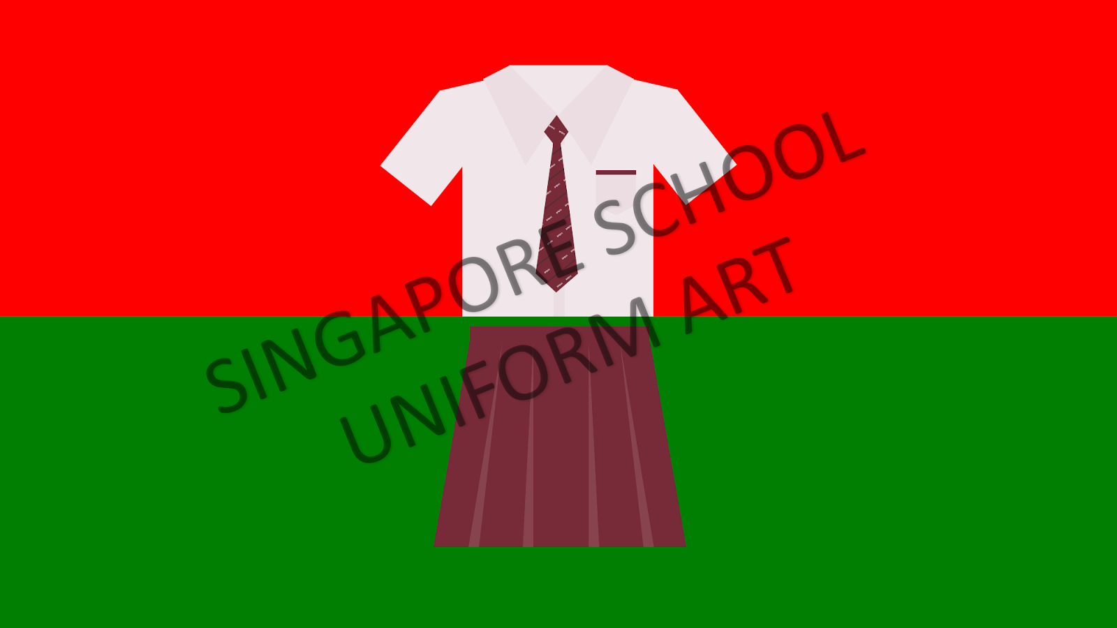 Bukit Panjang Govt High School Singapore School Uniform Art