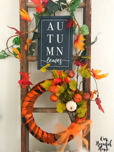 Our Hopeful Home Diy Dollar Tree Orange Buffalo Check Fall Wreath - Dollar Tree Decorations For Living Room Our Hopeful Home Diy Dollar Tree Orange Buffalo Check Fall Wreath - Dollar Tree Decorations For Living Room
