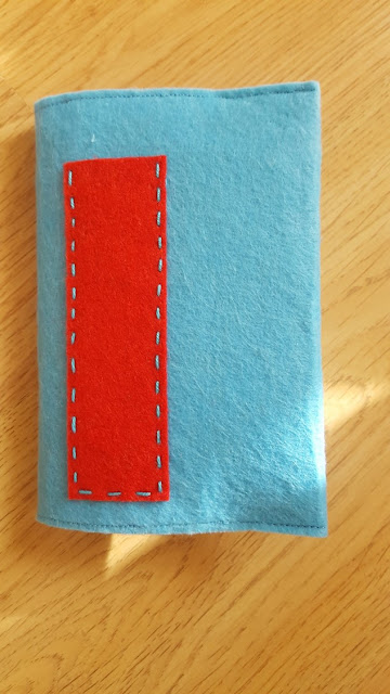 DIY Retro Notebook Cover with Pen Pocket