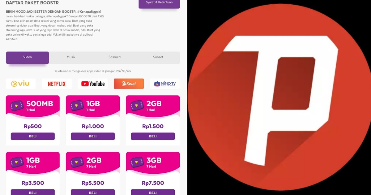 Cara Daftar Dan Ubah Kuota Booster Video Axis Menjadi Kuota Reguler Klikinfo